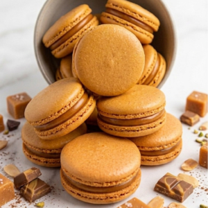 Macarons Caramel beurre salé 5p