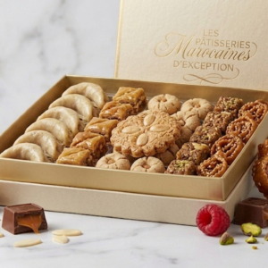 Plateaux pâtisseries marocaines