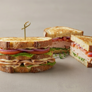 Sandwich jambon de dinde
